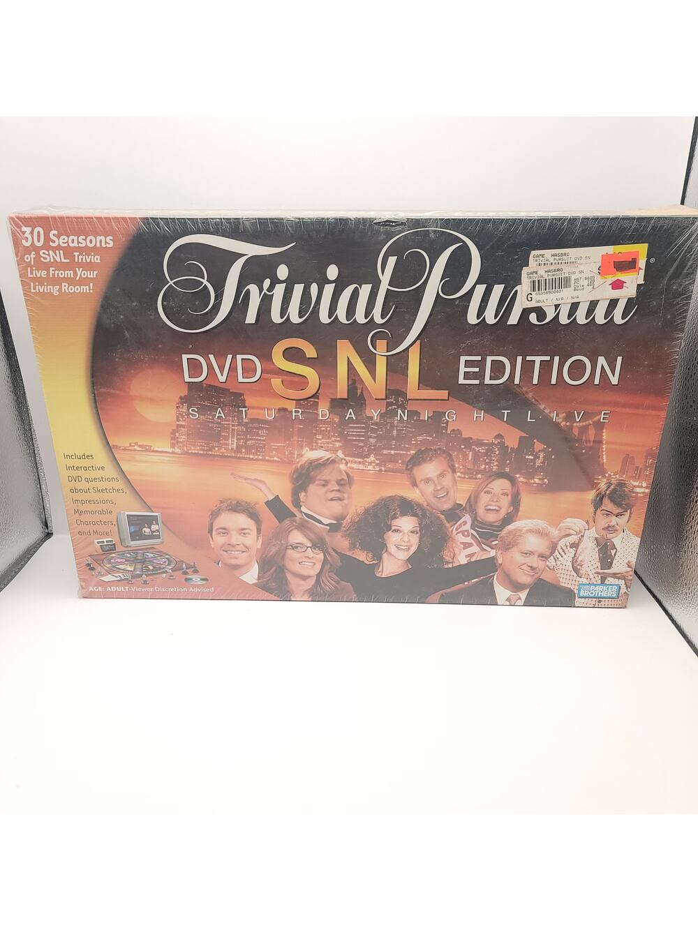 Parker Brothers Trivial Pursuit DVD SNL Edition Sealed New Board Game